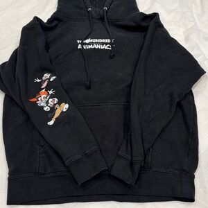 The Hundreds Black Animaniacs Hoodie